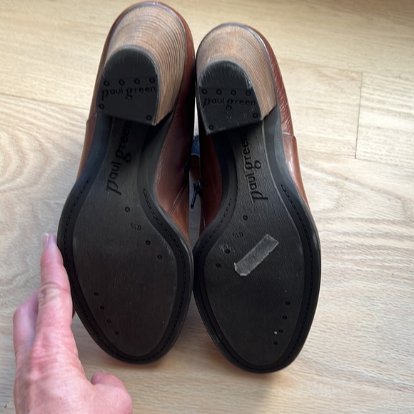 Paul Green Brown Ankle Boots - Picture 4 of 4